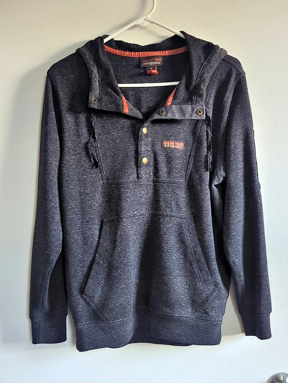 Patagonia Men's Lightweight Synchilla Snap-T Hoody Black XS